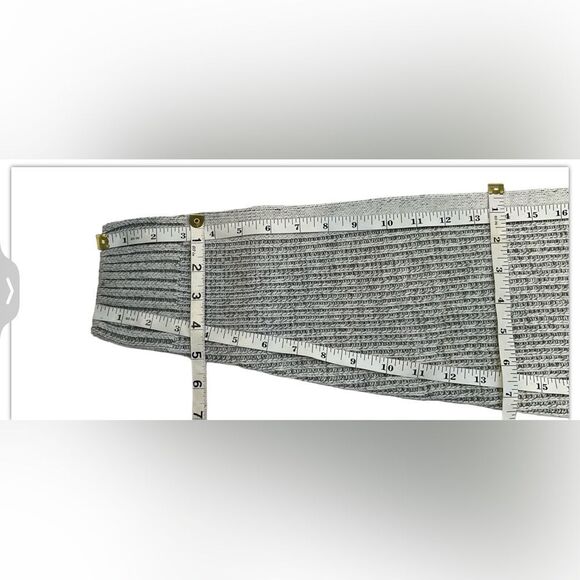 Projek Raw Mens Sweater Gray Quarter Zip Pullover Ribbed Size XXL Cotton Blend - Picture 12 of 14